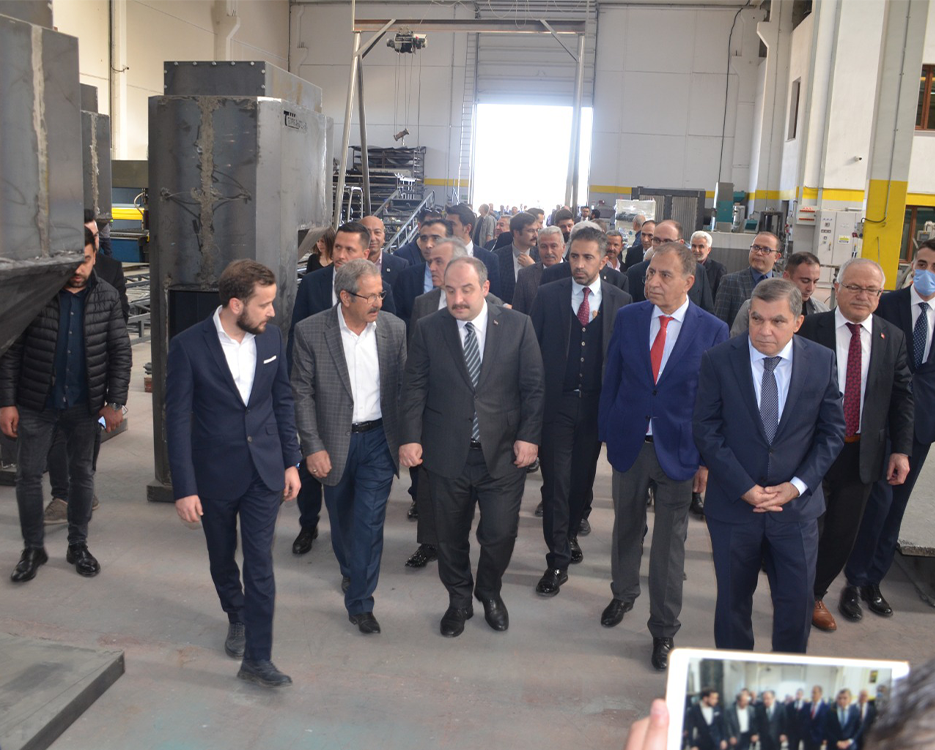 Bakan Varank İmalat Tesisimizi Ziyaret Etti
