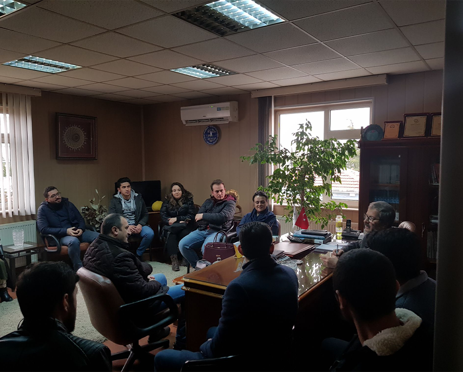 KMÜ'DEN ŞİRKETİMİZE SÜRPRİZ ZİYARET